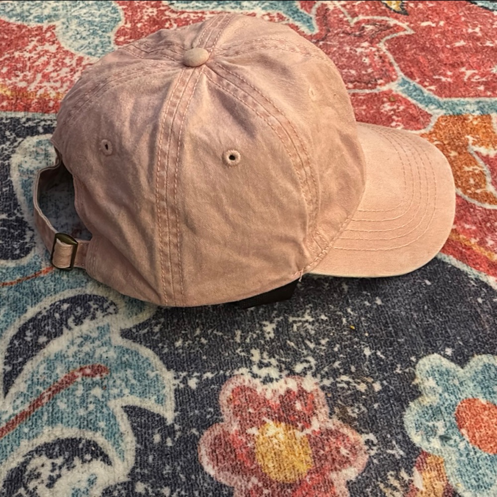 Casual Light Pink Cap